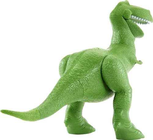 MATTEL DISNEYPIXAR TOY STORY 4 TRUE TALKERS FIGURA REX 78 IN 1981 CM DE ALTURA POSABLE FIGURA DE PERSONAJE PARLANTE - 5