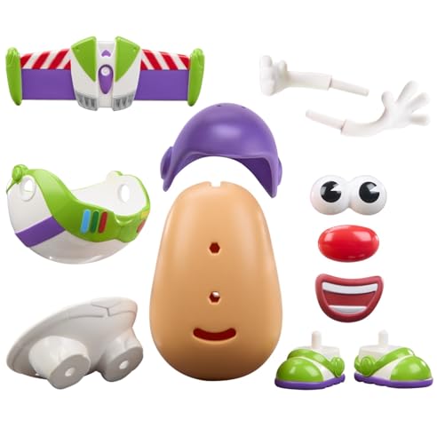 POTATO HEAD TOY STORY 5 BUZZ SPUDYEAR SET CON 1 CUERPO DE PAPA Y 11 ACCESORIOS JUGUETES PARA NIÑOS Y PREESCOLARES PARA NIÑAS - 2