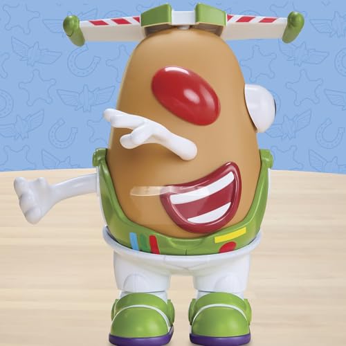 POTATO HEAD TOY STORY 5 BUZZ SPUDYEAR SET CON 1 CUERPO DE PAPA Y 11 ACCESORIOS JUGUETES PARA NIÑOS Y PREESCOLARES PARA NIÑAS - 6