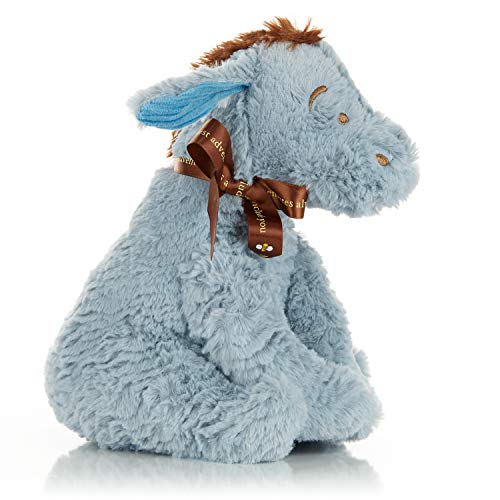 DISNEY BABY CLASSIC WINNIE THE POOH AND FRIENDS ANIMAL DE PELUCHE EEYORE DE 9 PULGADAS 1 UNIDAD PAQUETE DE 1 GRIS MARRÓN AZUL - 2