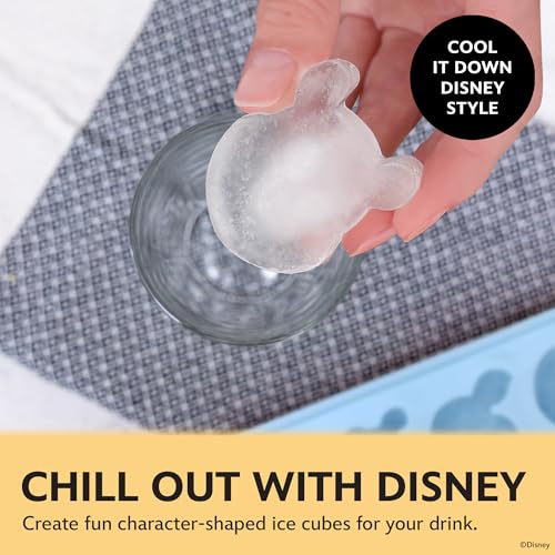 BANDEJAS DE HIELO DE SILICONA DISNEY POOH PAQUETE DE 2 BANDEJAS DE HIELO PARA CONGELADOR CON DIVERTIDOS MOLDES DE POOH - 2