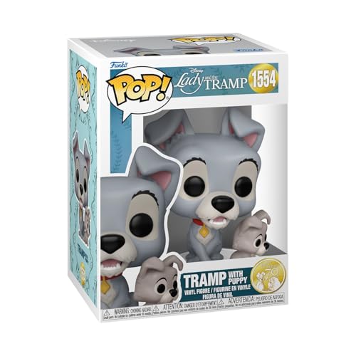 FUNKO POP DISNEY LA DAMA Y EL VAGABUNDO VAGABUNDO CON CACHORRO - 1