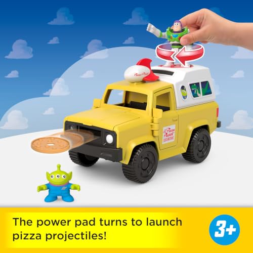 FISHERPRICE IMAGINEXT DISNEY Y PIXAR TOY STORY CAMIONETA DEL PLANETA PIZZA CON FIGURAS DE ACCIÓN DE 3 PULGADAS DE BUZZ - 2