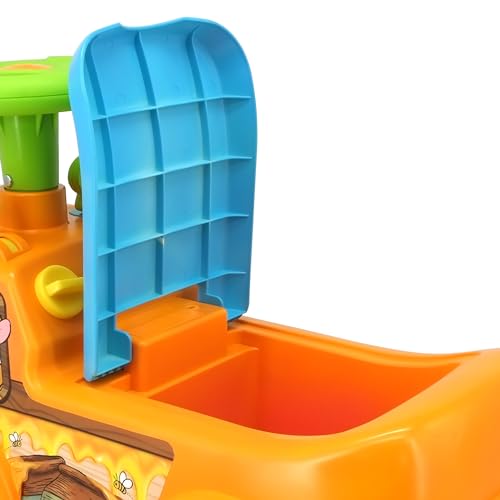 KIDDIELAND WINNIE THE POOH HONEY VAN RIDEON CON LUCES Y SONIDOS AUTO DE EMPUJE DE PIE A SUELO TABLERO INTERACTIVO - 4