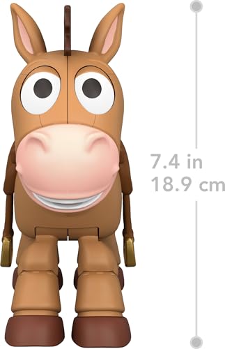 MATTEL DISNEY Y PIXAR TOY STORY 5 LILPARTNER BULLSEYE JUGUETE DE CABALLO FIGURA POSABLE DE 74 PULGADAS POSICIONES - 2