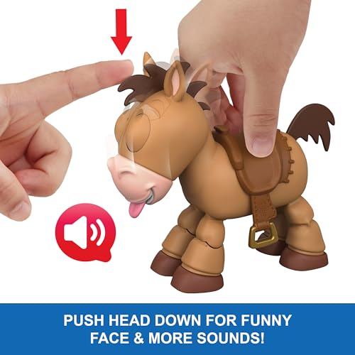 MATTEL DISNEY Y PIXAR TOY STORY 5 LILPARTNER BULLSEYE JUGUETE DE CABALLO FIGURA POSABLE DE 74 PULGADAS POSICIONES - 4