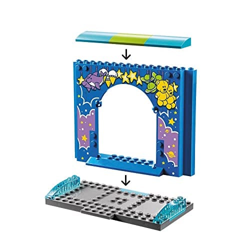 LEGO DISNEY PIXAR TOY STORY 4 BUZZ LIGHTYEAR Y WOODYS CARNIVAL MANIA 10770 KIT DE CONSTRUCCIÓN SET DE JUEGO DE CARNAVAL - 4