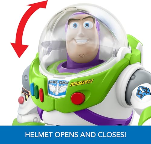 MATTEL DISNEY AND PIXAR TOY STORY FIGURA DE ACCIÓN PARLANTE ROCKET RESCUE BUZZ LIGHTYEAR CON MÁS DE 20 SONIDOS Y FRASES - 6