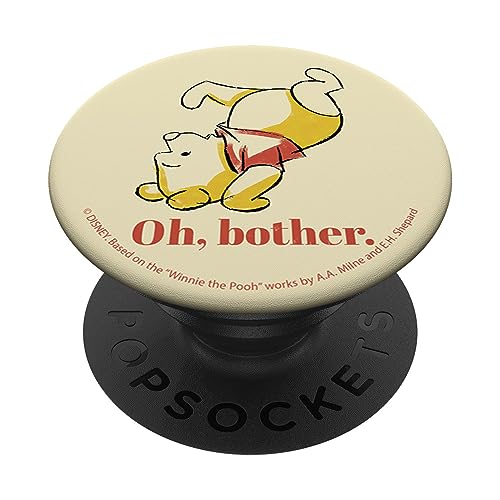 DISNEY WINNIE THE POOH OH BOTHER VINTAGE RETRATO POPSOCKETS ADHESIVO POPGRIP - 1