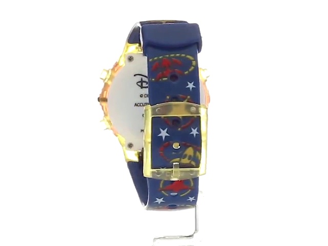 TOY STORY 4 RELOJ DIGITAL LCD PARA NIÑOS ESFERA INTERMITENTE DISEÑO DE CARÁCTER WOODY CORREA IMPRESA AJUSTE AJUSTABLE FUNDA - 4