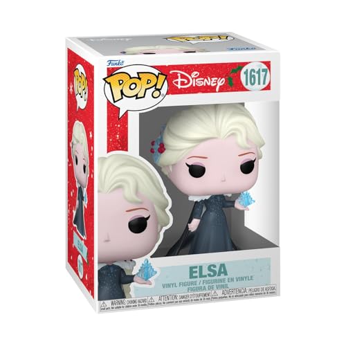 FUNKO POP DISNEY PRINCESS HOLIDAY ELSA FROZEN FIGURA DE VINILO COLECCIONABLE IDEA DE REGALO PRODUCTO OFICIAL JUGUETES - 1