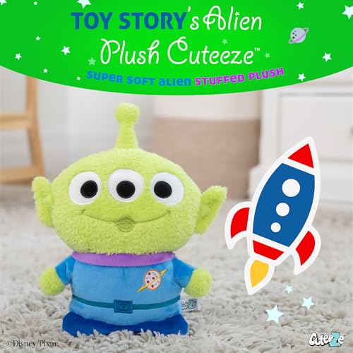 KIDS PREFERRED DISNEY PIXAR TOY STORY LITTLE GREEN MAN ALIEN CUTEEZE JUGUETE DE PELUCHE DE ANIMAL RELLENO EXTRA SUAVE - 2