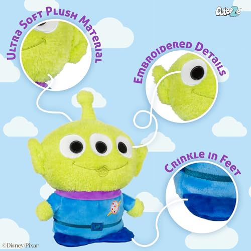 KIDS PREFERRED DISNEY PIXAR TOY STORY LITTLE GREEN MAN ALIEN CUTEEZE JUGUETE DE PELUCHE DE ANIMAL RELLENO EXTRA SUAVE - 3