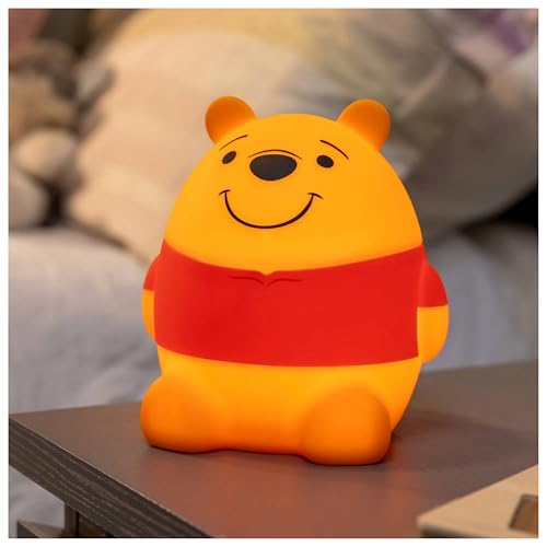 DISNEY WINNIE EL OSO POOH LUZ DE APRETAR LUZ NOCTURNA PARA NIÑOS LÁMPARA USB OPERADA CON BATERÍA ATENUABLE IDEAL - 1