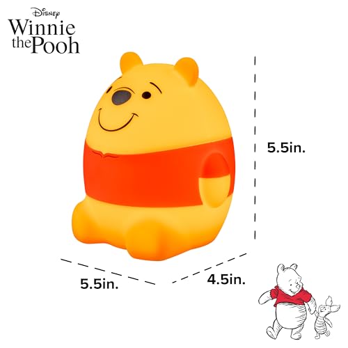 DISNEY WINNIE EL OSO POOH LUZ DE APRETAR LUZ NOCTURNA PARA NIÑOS LÁMPARA USB OPERADA CON BATERÍA ATENUABLE IDEAL - 6