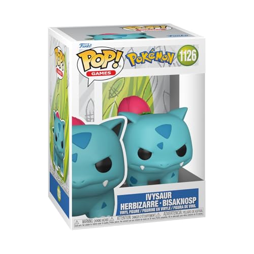 FUNKO POP GAMES POKÉMON IVYSAUR FIGURA DE VINILO COLECCIONABLE IDEA DE REGALO MERCANCÍA OFICIAL JUGUETES PARA NIÑOS - 1