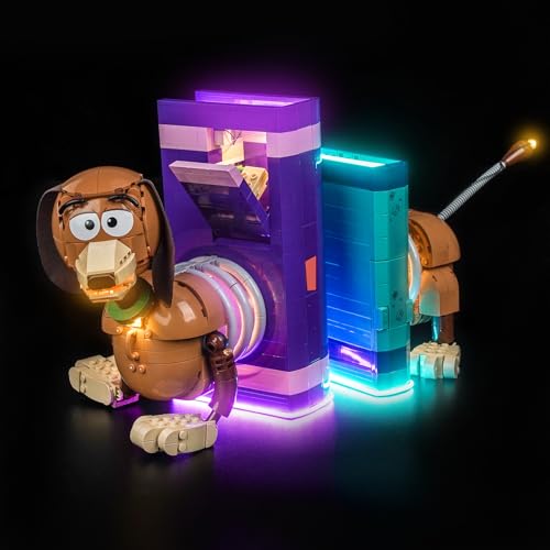 LOCOLEE KIT DE LUCES COMPATIBLE CON LEGO 43301 TOY STORY SLINKY DOG BOOKENDS TODAVÍA SOSTIENE LIBROS ACCESORIOS - 1
