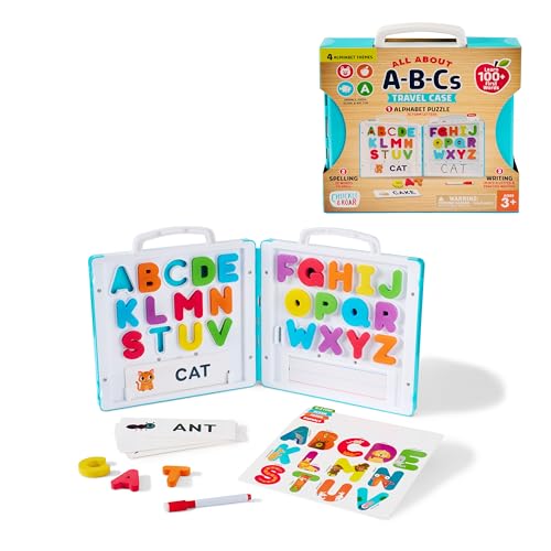 CHUCKLE ROAR TODO SOBRE EL ESTUCHE DE VIAJE DE ABC APRENDIZAJE SOBRE LA MARCHA IDEAL PARA NIÑOS EN EDAD PREESCOLAR A PARTIR - 1