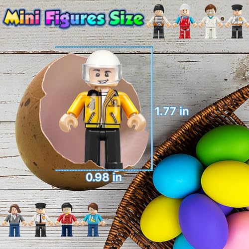24 PIEZAS MINI FIGURAS DE BLOQUES DE CONSTRUCCIÓN RELLENO DE MINIFIGURAS JUGUETE SOLO DE MINI FIGURAS DE PERSONAS REGALO - 3