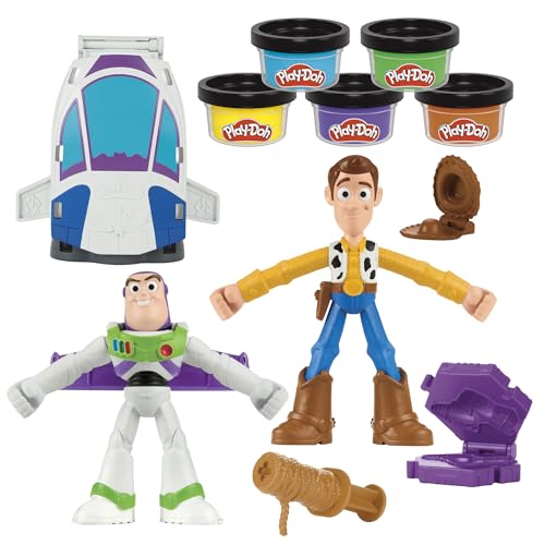 PLAYDOH TOY STORY JUEGO DE 5 CREACIONES ESPACIALES ARTES Y MANUALIDADES JUGUETES DE DISNEY PARA NIÑOS MAYORES DE 4 AÑOS - 1