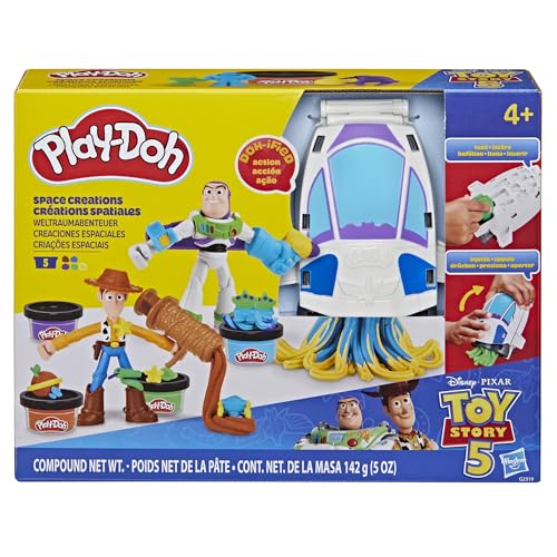 PLAYDOH TOY STORY JUEGO DE 5 CREACIONES ESPACIALES ARTES Y MANUALIDADES JUGUETES DE DISNEY PARA NIÑOS MAYORES DE 4 AÑOS - 2
