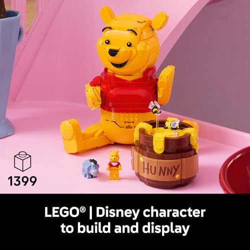 LEGO DISNEY WINNIE THE POOH JUEGO DE CONSTRUCCIÓN DECORACIÓN PARA EL HOGAR LA OFICINA O ESTANTE DE LIBROS PARA ADULTOS - 2