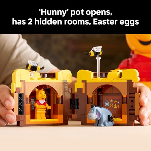 LEGO DISNEY WINNIE THE POOH JUEGO DE CONSTRUCCIÓN DECORACIÓN PARA EL HOGAR LA OFICINA O ESTANTE DE LIBROS PARA ADULTOS - 6