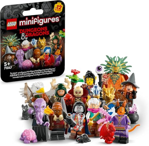 LEGO 71047 DUNGEONS DRAGONS MINIFIGURAS COLECCIONABLES 1 PAQUETE MISTERIOSO ALEATORIO 12 PERSONAJES EN TOTAL PARA COLECCIONAR - 1
