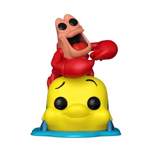 FUNKO POP DISNEY LA SIRENITA SEBASTIAN Y FLOUNDER FIGURA DE VINILO COLECCIONABLE IDEA DE REGALO PRODUCTO OFICIAL JUGUETES - 2