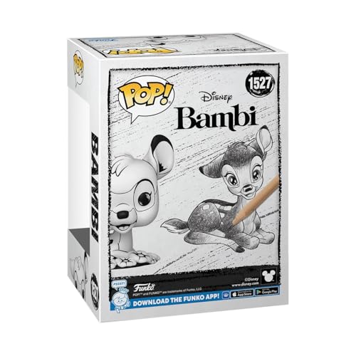 FUNKO POP DISNEY SKETCHED BAMBI FIGURA DE VINILO COLECCIONABLE IDEA DE REGALO PRODUCTO OFICIAL PARA NIÑOS Y ADULTOS - 3