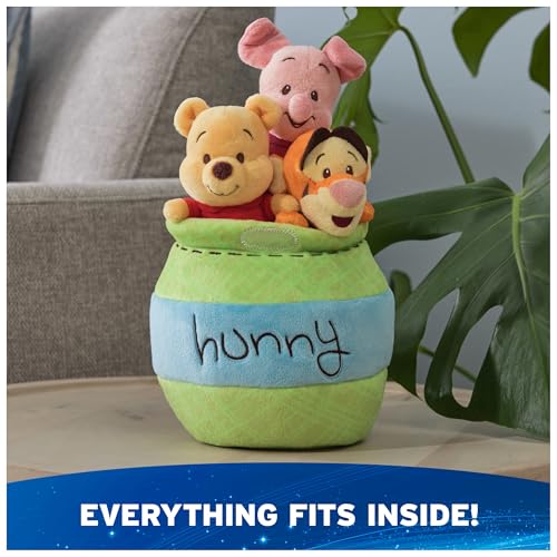 GUND DISNEY WINNIE THE POOH JUEGO DE PELUCHES OFICIAL CON POOH TIGGER Y PIGLET JUGUETES DE PELUCHE SENSORIALES PARA EDADES 0 - 6