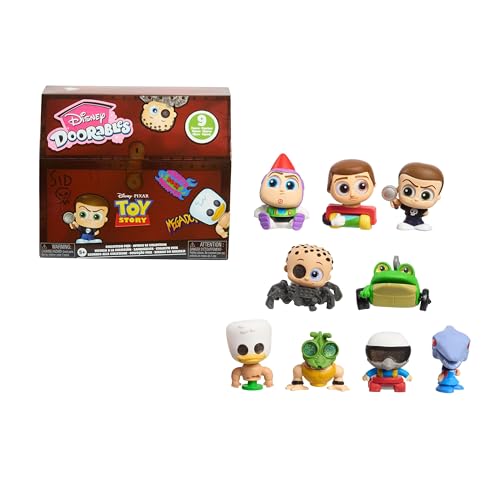 DISNEY DOORABLES SIDS TOY BOX COLLECTION PEEK 9 JUGUETES COLECCIONABLES DE 15 PULGADAS EXCLUSIVO DE AMAZON NIÑOS Y NIÑAS - 1