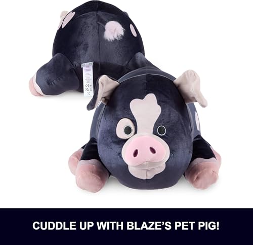 MATTEL DISNEY Y PIXAR TOY STORY 5 BLAZES PET PIG JUGUETE DE PELUCHE DE 12 PULGADAS EL HOCICO ACTIVA EL SONIDO TACTO SUAVE - 4