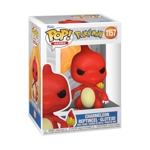 FUNKO POP GAMES POKEMON CHARMELEON FIGURA DE VINILO COLECCIONABLE IDEA DE REGALO PRODUCTO OFICIAL JUGUETES PARA NIÑOS - 1