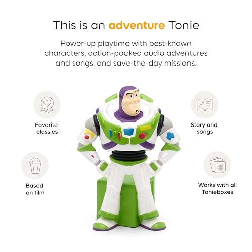 TONIES FIGURA DE JUGUETE DE AUDIO BUZZ LIGHTYEAR DE DISNEYS TOY STORY 2 - 4