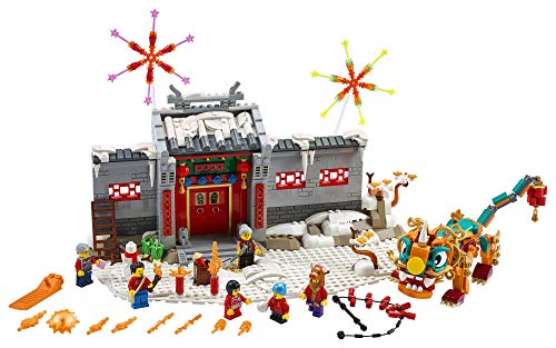 LEGO HISTORIA DE NIAN 80106 KIT DE CONSTRUCCIÓN JUGUETE COLECCIONABLE EDUCATIVO REGALO DEL AÑO NUEVO LUNAR PARA NIÑOS NUEVO - 2