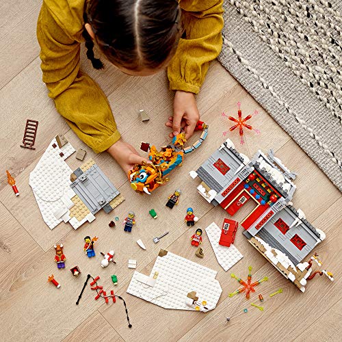 LEGO HISTORIA DE NIAN 80106 KIT DE CONSTRUCCIÓN JUGUETE COLECCIONABLE EDUCATIVO REGALO DEL AÑO NUEVO LUNAR PARA NIÑOS NUEVO - 6