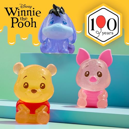 DISNEY WINNIE THE POOH BEARY FIGURAS DE JALEA LINDAS 3 UNIDADES POR JUST PLAY DULCE Y BRILLANTE PARA COLECCIONISTAS NIÑOS - 4