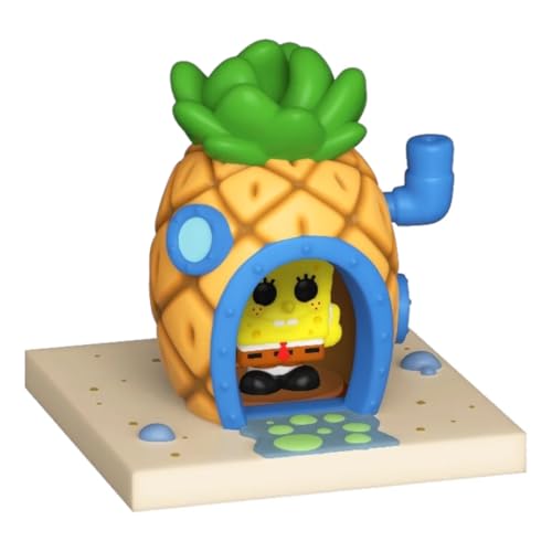 FUNKO POP BITTY TOWN BOB ESPONJA PANTALONES CUADRADOS BOB ESPONJA PANTALONES CUADRADOS Y CASA DE PIÑA FIGURA DE VINILO - 4
