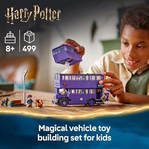LEGO HARRY POTTER KNIGHT BUS ADVENTURE JUGUETE DE CONSTRUCCIÓN PARA NIÑOS NIÑOS Y NIÑAS A PARTIR DE 8 AÑOS AUTOBÚS ICÓNICO - 2