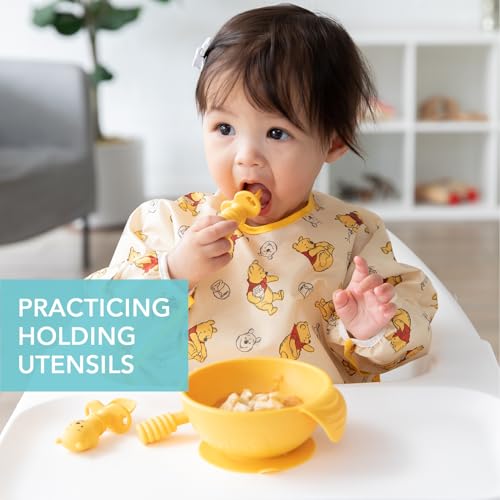 BUMKINS JUEGO DE UTENSILIOS PARA BEBÉS DE DISNEY CUCHARONES DE SILICONA PARA SUMERSIÓN AUTOALIMENTACIÓN DESTETE GUIADO - 2