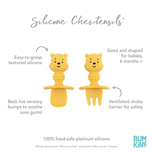 BUMKINS JUEGO DE UTENSILIOS PARA BEBÉS DE DISNEY CUCHARONES DE SILICONA PARA SUMERSIÓN AUTOALIMENTACIÓN DESTETE GUIADO - 5