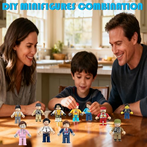 36 PIEZAS DE MINIFIGURAS MINI FIGURA DE JUGUETE RELLENO DE FIGURAS DE ACCIÓN MINIFIGURAS DE BLOQUES DE CONSTRUCCIÓN MINI - 5