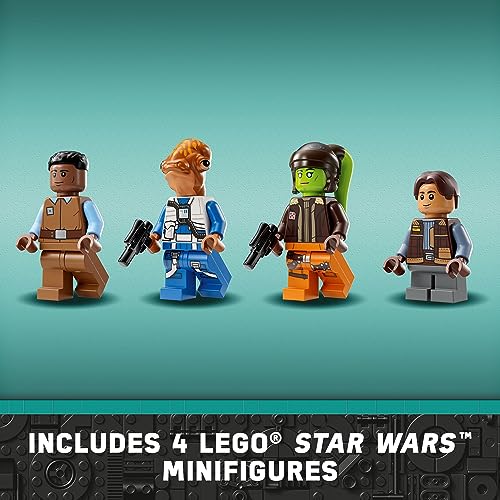 LEGO STAR WARS AHSOKA GHOST AND PHANTOM II JUGUETE DE NAVE ESPACIAL STAR WARS PARA NIÑOS NIÑOS Y NIÑAS A PARTIR DE 10 AÑOS - 6