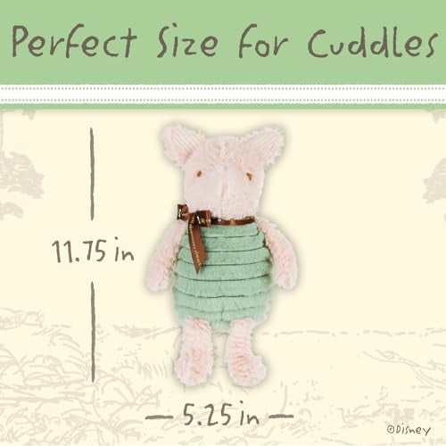 KIDS PREFERRED PELUCHE CLÁSICO PARA BEBÉ DE WINNIE THE POOH Y AMIGOS LECHÓN 9 PULGADAS PAQUETE DE 1 - 3