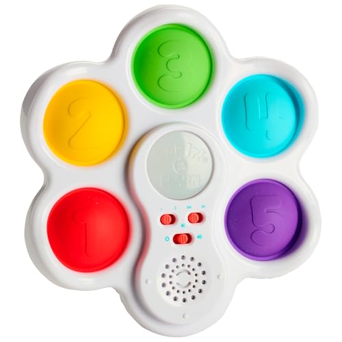 CHUCKLE ROAR POP IT AND LEARN JUGUETE EDUCATIVO Y ELECTRÓNICO QUE HACE POP APRENDE NÚMEROS Y LETRAS EN ESPAÑOL O INGLÉS - 2