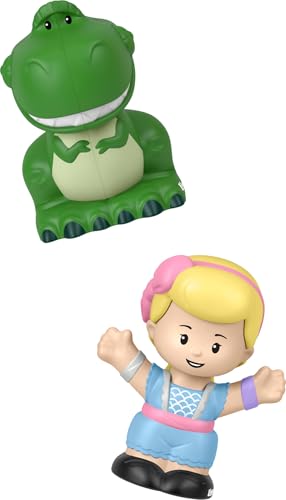 FISHERPRICE LITTLE PEOPLE JUGUETES PARA NIÑOS PEQUEÑOS DISNEY PIXAR TOY STORY PAQUETE DE FIGURAS CON 4 PERSONAJES PARA JUEGO - 5