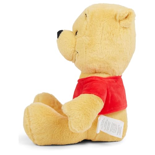 DISNEY PELUCHE OFICIAL DE WINNIE THE POOH PARA NIÑOS PERSONAJE DE PELUCHE CON TEXTURA ESPONJOSA Y DETALLES BORDADOS OREJAS - 6