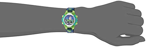 DISNEY PIXAR TOY STORY 4 BUZZ LIGHTYEAR RELOJ LCD INTERMITENTE PARA NIÑOS CON ESFERA ILUMINADA COLORIDA FUNDA DURADERA - 2