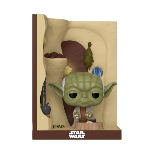 FUNKO POP NOOKS STAR WARS YODA IN HIS HUT FIGURA DE VINILO COLECCIONABLE IDEA DE REGALO PRODUCTO OFICIAL JUGUETES PARA NIÑOS - 2